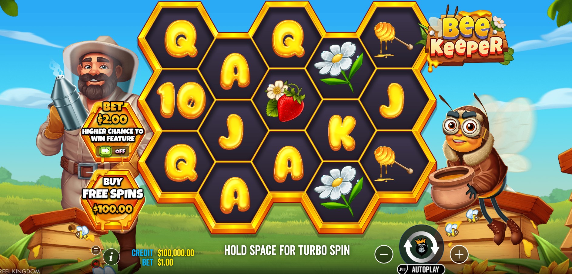 Bee Keeper - screenshot with slot description 2