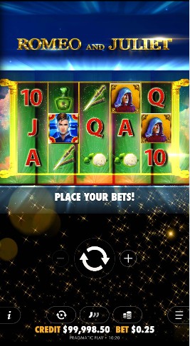 Romeo and Juliet - screenshot with slot description 8
