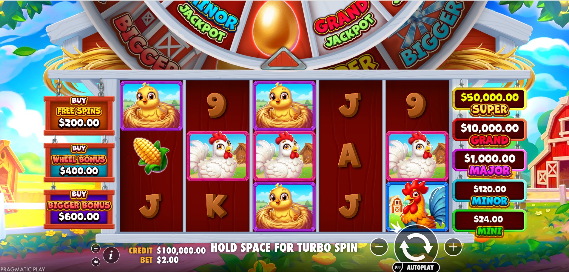 Bigger Barn House Bonanza - screenshot with slot description 3
