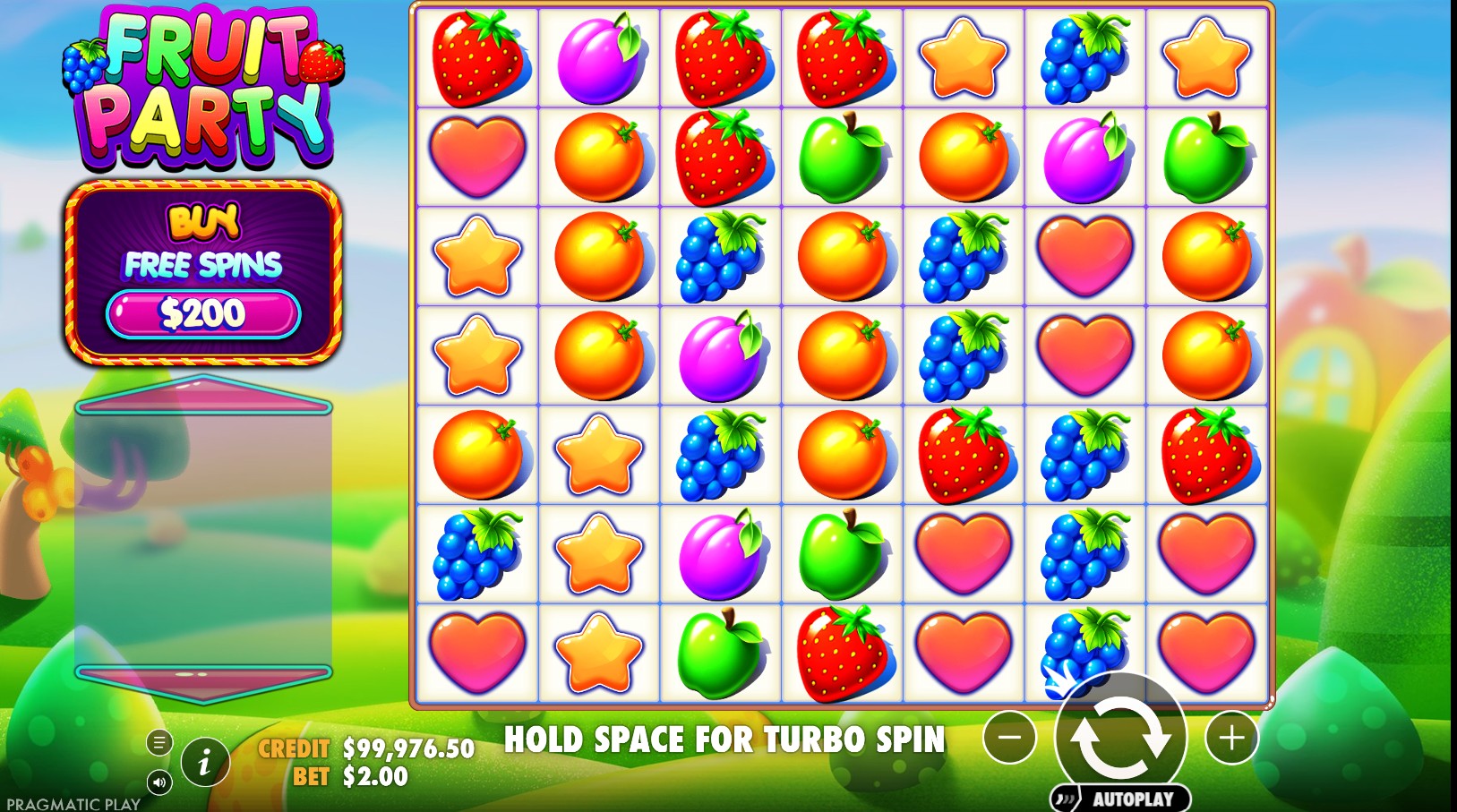 Fruit Party - Oranje Jackpot - screenshot with slot description 5